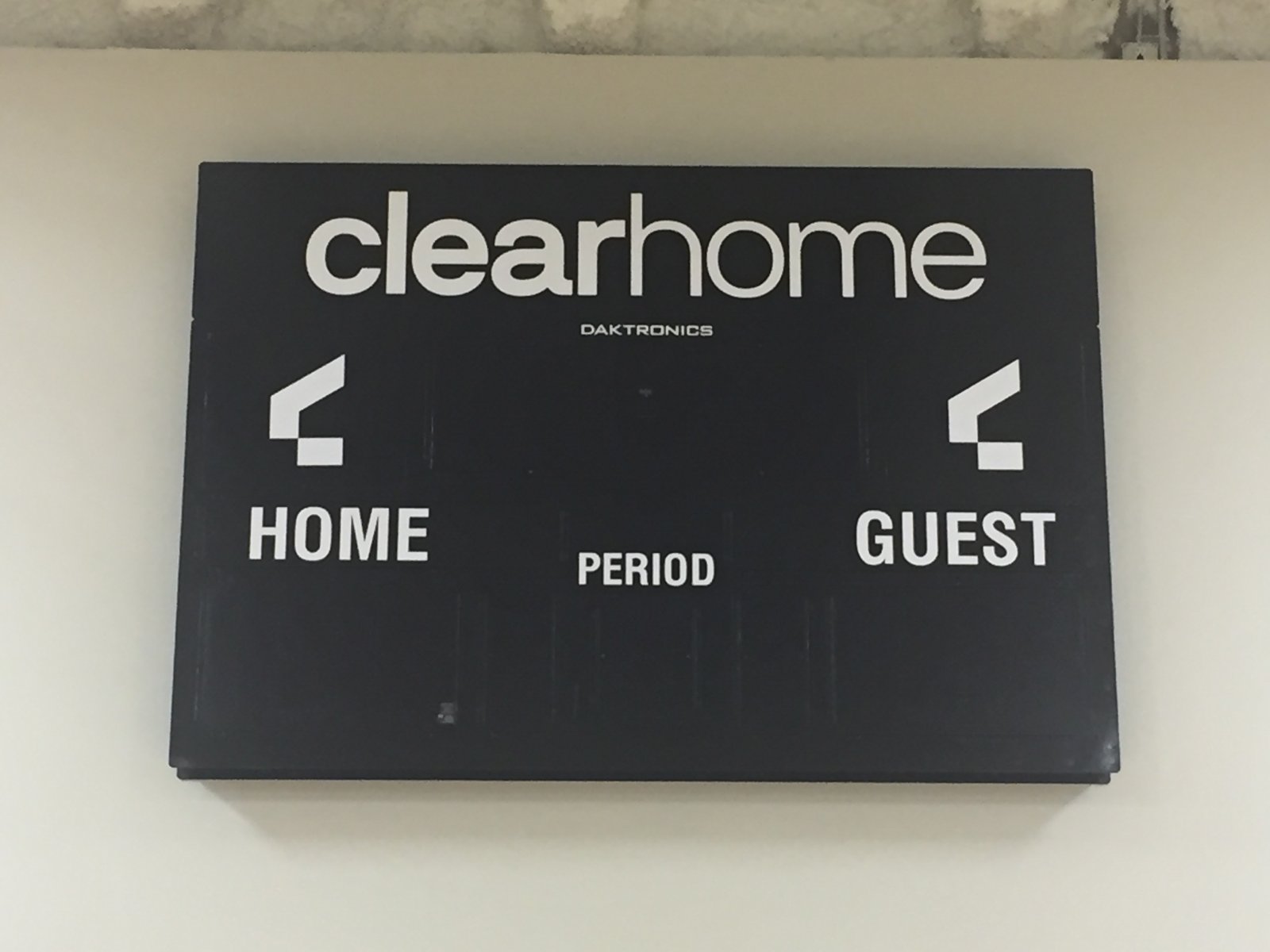 clearhome Daktronics scoreboard signage